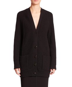 Proenza Schouler Wool & Cashmere Boyfriend Cardigan