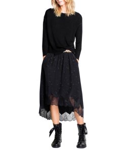 Zadig & Voltaire Joslin Jac Deluxe Silk Skirt