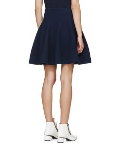 Kenzo Tiger Knit Flared Mini Skirt