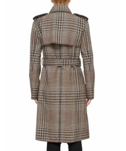 3.1 Phillip Lim Houndstooth Wool Trenchcoat