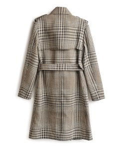 3.1 Phillip Lim Houndstooth Wool Trenchcoat