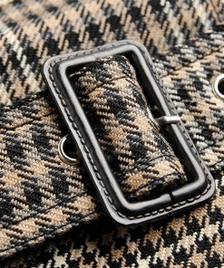 3.1 Phillip Lim Houndstooth Wool Trenchcoat
