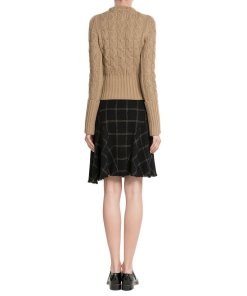 Michael Kors Collection Cable-Knit Merino Wool & Cashmere Sweater