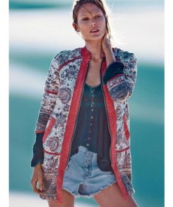 This Free People Belario Double-Faced Quilted Cotton Jacket