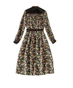 Tory Burch Promenade Floral Silk Tunic Dress