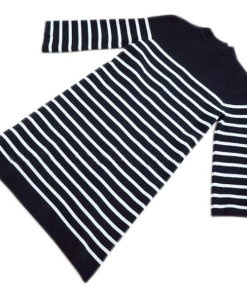 Maje Risque Striped Knit Dress