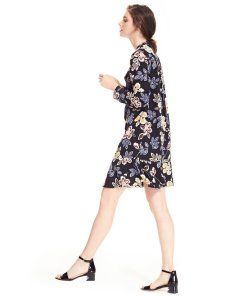 Tory Burch Jane Floral Silk Shirtdress