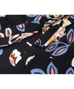 Tory Burch Jane Floral Silk Shirtdress