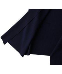 Balenciaga Square Pocket Asymmetric Cashmere Sweater Dress