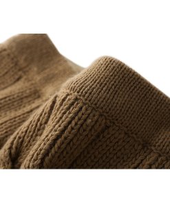 Michael Kors Collection Cable-Knit Merino Wool & Cashmere Midi Skirt