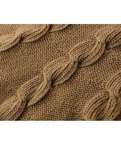Michael Kors Collection Cable-Knit Merino Wool & Cashmere Midi Skirt