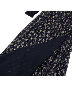 Diane von Furstenberg Aviva Fil Coupé Tendu Print Wrap Dress