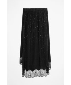 Zadig & Voltaire Joslin Jac Deluxe Silk Skirt