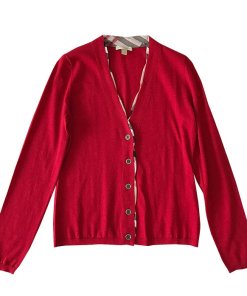 Burberry Brit Check Trim Cardigan