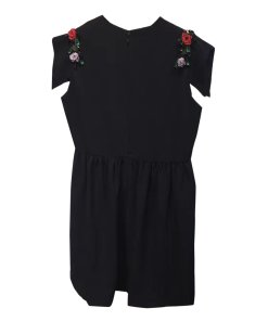 knee length dresses for ladies Pearl Cap Sleeve Dress Red / Xs