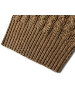 Michael Kors Collection Cable-Knit Merino Wool & Cashmere Sweater