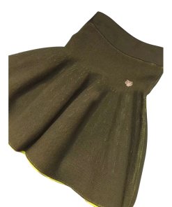 Kenzo Tiger Knit Flared Mini Skirt