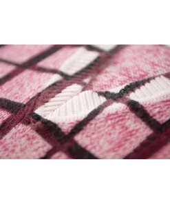 Kenzo Windowpane Wool & Cashmere V-neck Sweater