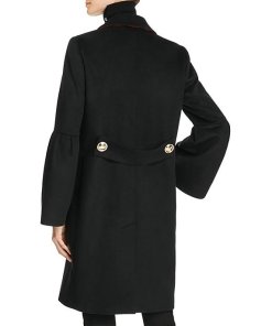 Burberry Samborne Wool & Cashmere Bell-Sleeve Coat