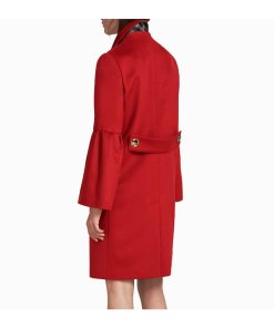 Burberry Samborne Wool & Cashmere Bell-Sleeve Coat