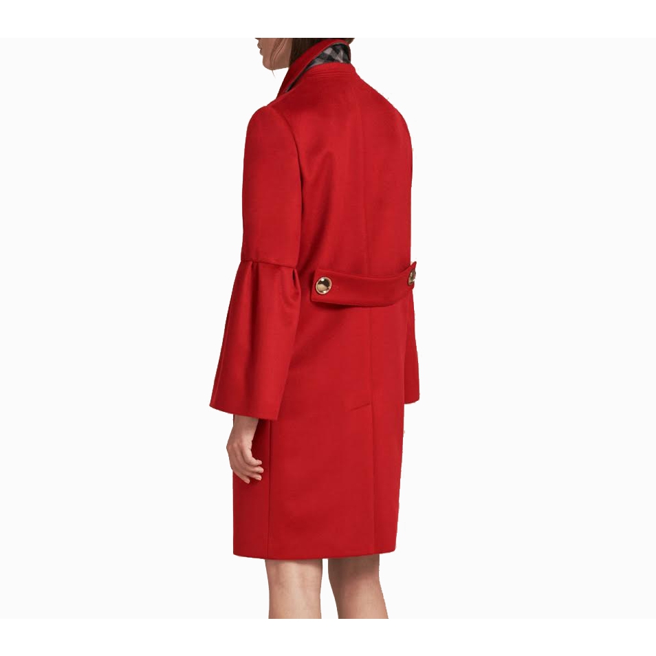 Burberry Samborne Wool & Cashmere Bell-Sleeve Coat