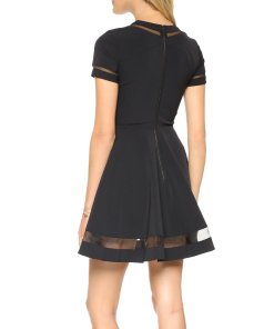 green emerald velvet dress Anne Shirt Dress – English Factory main image 1