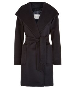 Max Mara Rialto Hooded Camel Hair Coat