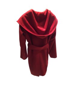 Max Mara Rialto Hooded Camel Hair Coat