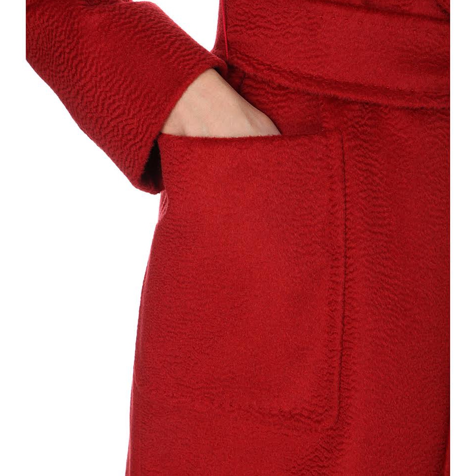 Max Mara Rialto Hooded Camel Hair Coat