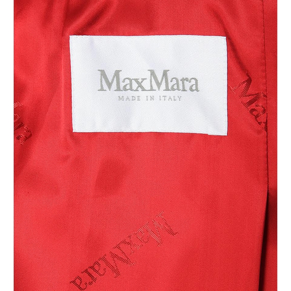 Max Mara Rialto Hooded Camel Hair Coat