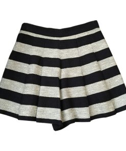 Alice & Olivia Striped Cotton-Blend Jacket & Shorts