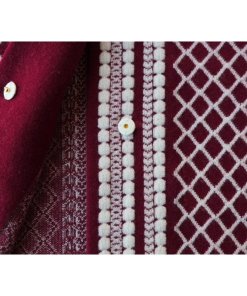 Tory Burch Knitted Wool-Blend Coat