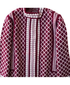 Tory Burch Knitted Wool-Blend Coat