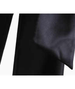Givenchy Tie-Waist Silk Crepe Pants