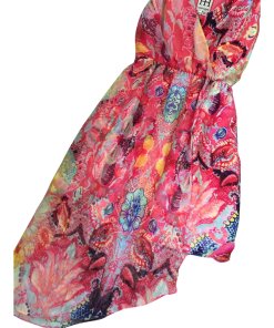 Haute Hippie Caitlyn Asymmetric Printed Dress