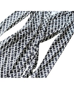 Diane von Furstenberg Abigail Chain Link Wrap Maxi Dress