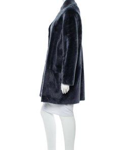 Céline High-Neck Shearling Coat