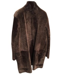 Céline High-Neck Shearling Coat
