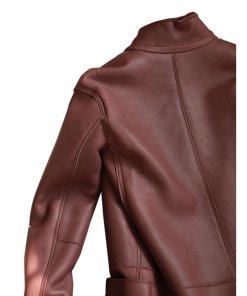 Céline High-Neck Shearling Coat