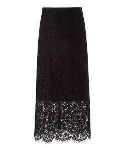 Diane von Furstenberg Glimmer Lace Pencil Skirt