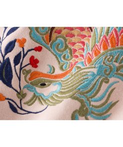 Sandro Embroidered Floral Sweatshirt
