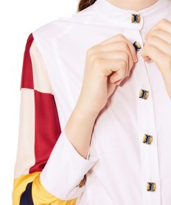 Tory Burch Knitted Wool-Blend Coat