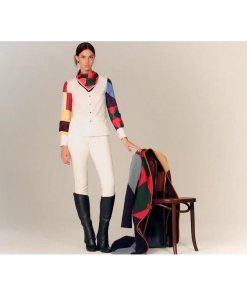 Tory Burch Knitted Wool-Blend Coat