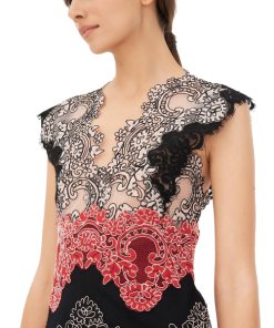 Sandro Isobel Lace Mini Dress