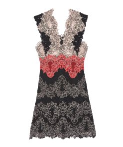 Sandro Isobel Lace Mini Dress