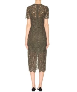 Diane von Furstenberg Carly Lace Midi Dress