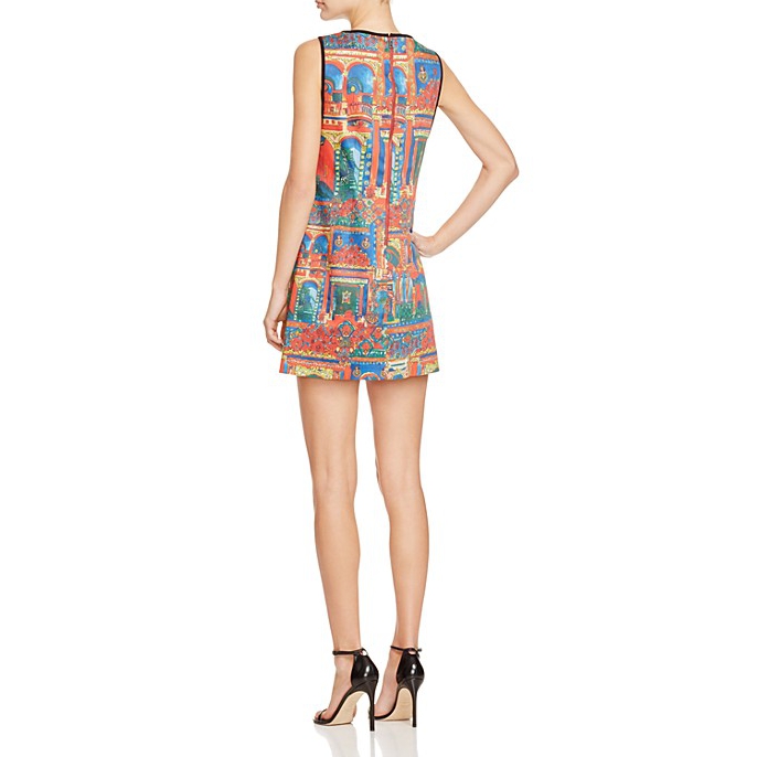 alice and olivia havana cut out dress Alice + Olivia Havana Cut Out Dress in Crystal
