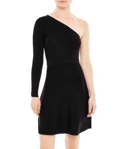 Sandro Shirley One-Shoulder Dress