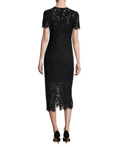 Diane von Furstenberg Carly Lace Midi Dress