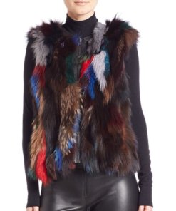 Alice + Olivia Tandy Oversize Hooded Parka & Fur VestAlice + Olivia Tandy Oversize Hooded Parka & Fur Vest